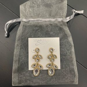 Sparkling Sage Earrings